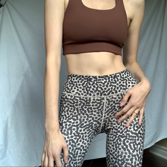 LuluLemon High Impact Leggings with Mesh Panels - Picture 7 of 14